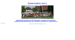 Desktop Screenshot of elimgospel.com